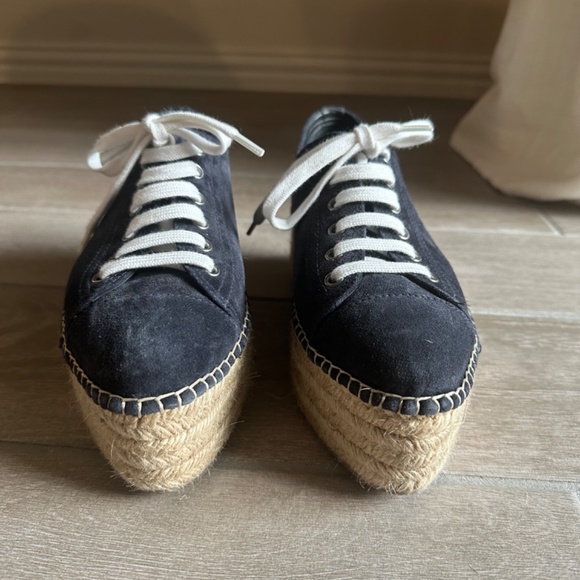 Miu Miu Platform Espadrille Sneakers - Picture 3 of 5